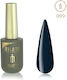 Milano Cosmetic Semi-Permanent Nail Polish Black 099 10ml 1pcs