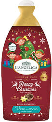 L'angelica Happy Xmas Bath & Shower Gel Συλλεκτικό Αφρόλουτρο Κακάο & Βανίλια 500ml L'angelica Happy Xmas Bath & Shower Gel Συλλεκτικό Αφρόλουτρο Κακάο & Βανίλια 500ml