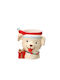 Kaemingk De Crăciun Ceramică Figurină Înălțime 16.3cm.