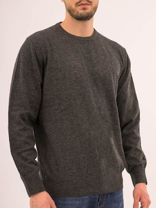 The Bostonians Langarm-Pullover Dark Grey, Grey