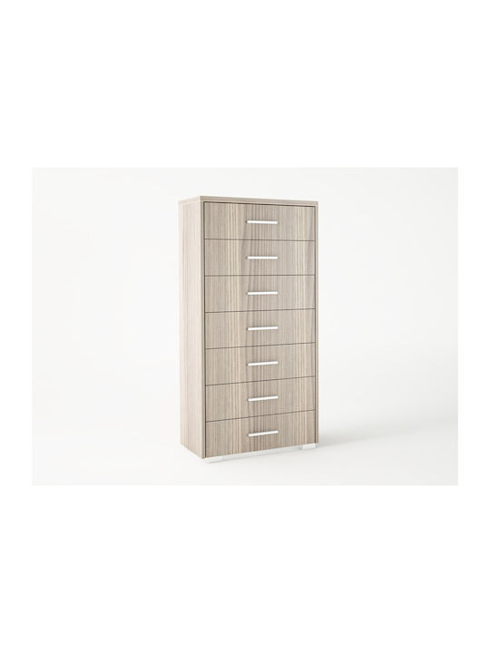 Wooden Chest of Drawers with 7 Drawers Ashtray ...