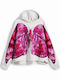 Kinder-Sweatshirt mit Kapuze und Taschen Gray