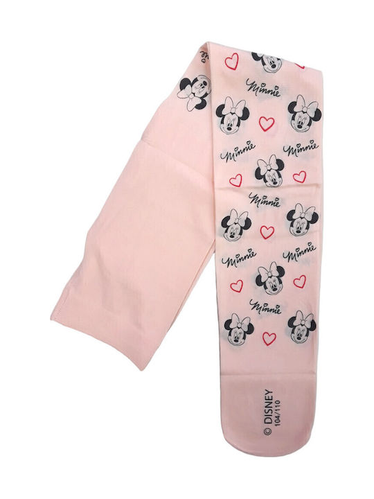 Disney Детски Чорапогащник Pink Minnie