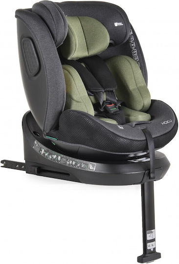 Cangaroo Hoku Scaun Auto pentru Copii i-Size cu Isofix Olive Green 0-36 kg