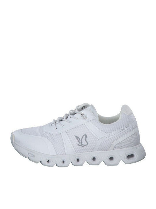 Caprice Damen Anatomisch Sneakers Weiß