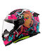 LS2 FF812 Kid Cyberg Matt Purple/Cyan Παιδικό Κράνος Μηχανής Full Face ECE 22.06 1250gr