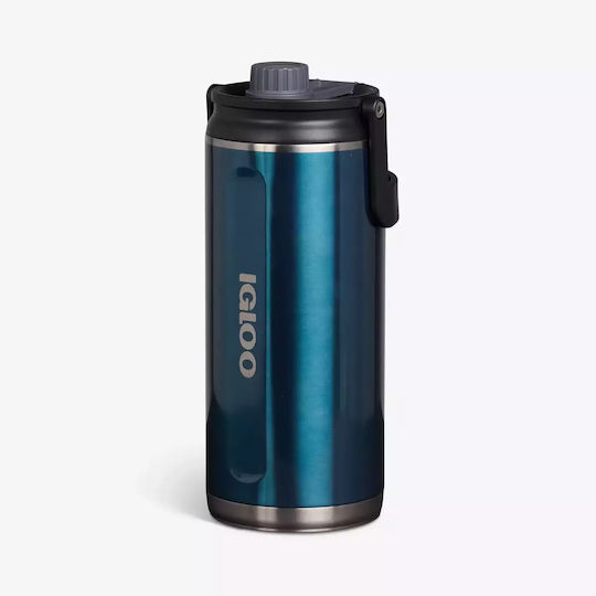 Igloo Tumbler Ποτήρι Θερμός Ανοξείδωτο 2.365lt Modern Blue Modern Blue