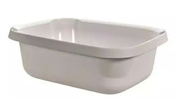 Curver Λεκάνη Ορθογώνια 30x38x13εκ. Χωρητικότητας 9lt Γκρι