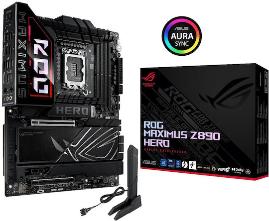 Asus ROG Maximus Z890 Hero Wi-Fi Placă de bază ATX cu Intel 1851 Socket