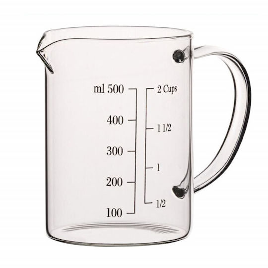 Borosilikatglas Messbecher 500 Ml Transparent
