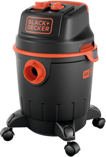 Black & Decker Σκούπα Υγρών / Στερεών 1200W με Πλαστικό Κάδο 20lt