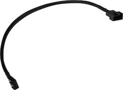 Alphacool Fan Cable 4-pin To 4-pin Extension 30cm Black 18674 Alphacool Fan Cable 4-pin To 4-pin Extension 30cm Black 18674