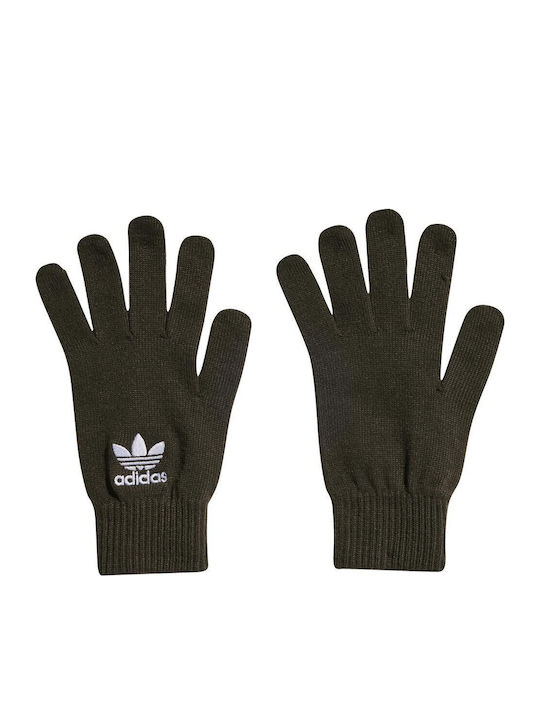 adidas Originals Πράσινα Ανδρικά Πλεκτά Γάντια ...