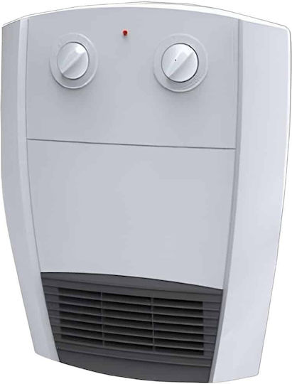 Elmark EL-20F Fan Heater Bathroom Wall Alb 2000W