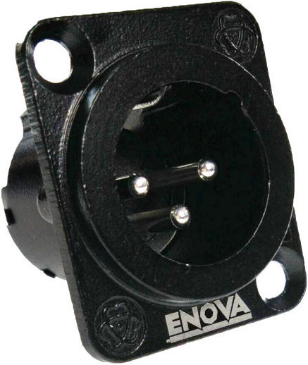 Enova Βύσμα XLR male Μαύρο (OMIK-E018225)