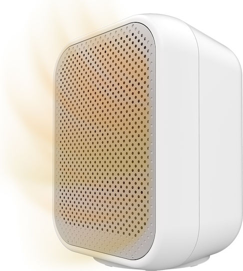 Cecotec Ceramic Fan Heater Room Floor White 1500W