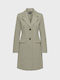 Only Women's Coat with Buttons beige