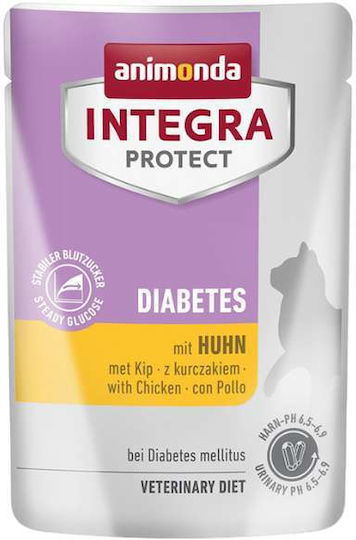 Animonda Integra Wet Food for Adult Cats in Pouches with Chicken 85gr