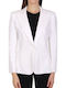 Norma Kamali Blazer pentru femei Încrucișat Sacou White