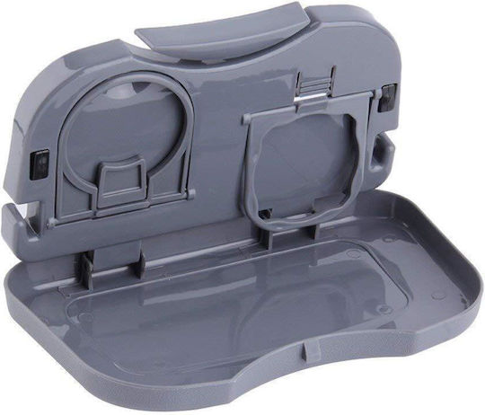 Suport pliabil pentru pahare auto din plastic 25x15x3,5cm gri