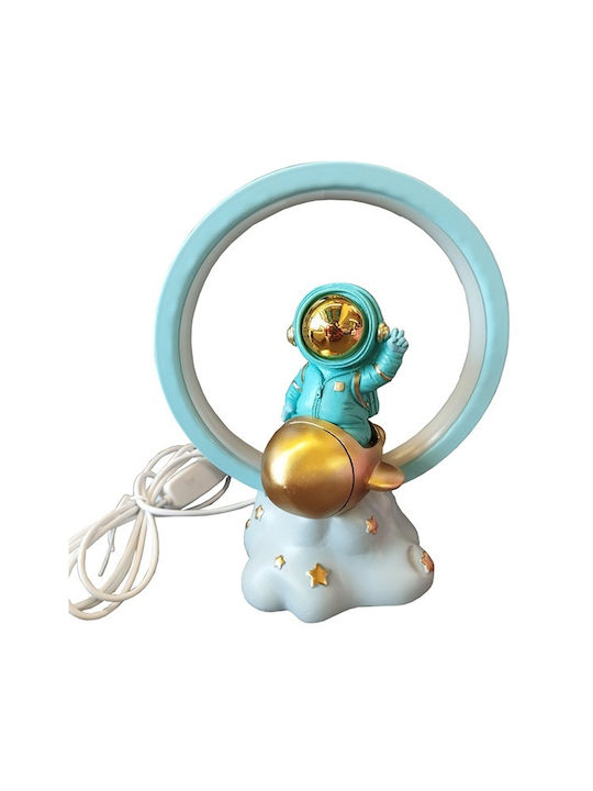 Dorosimo Kinder Tischlampe Blau 15.5x5x19.5cm