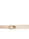 Leder Damen Gürtel Beige