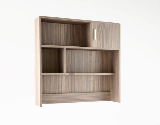 Raft Perete Lemn Gri 100x30x100cm