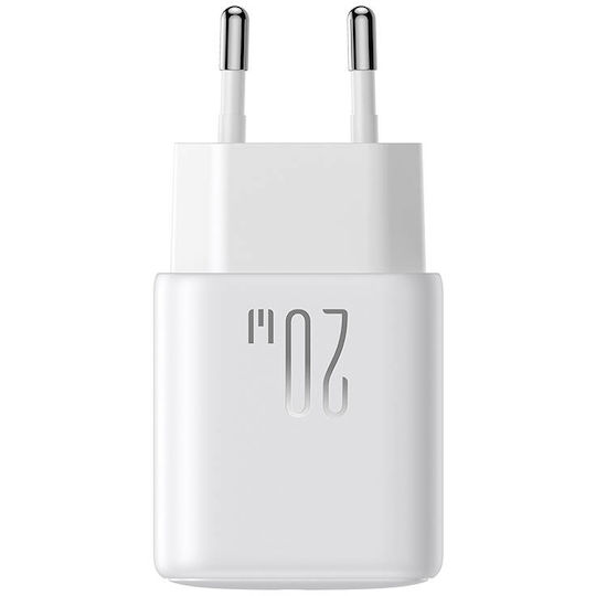 Joyroom Charger Without Cable with USB-C Port 20W Power Delivery / Quick Charge 3.0 Whites (JR-TCF20)