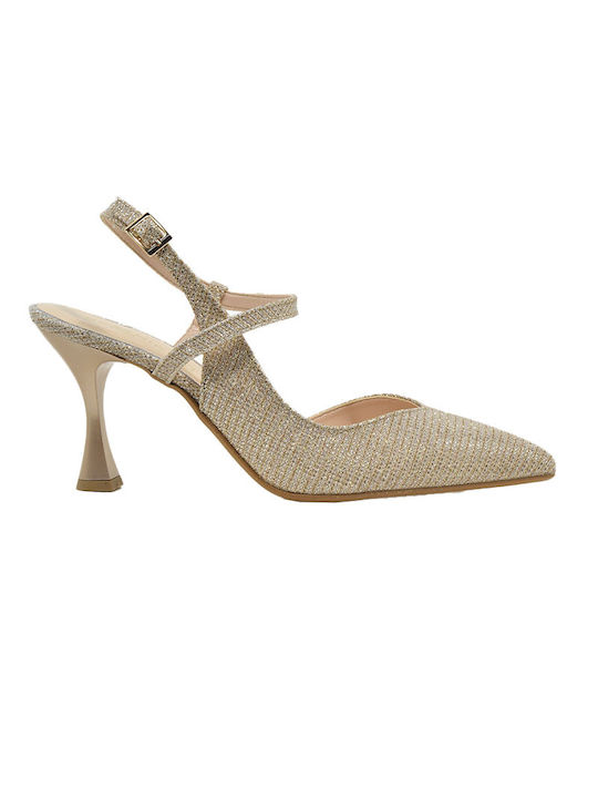 Piedini Gold Heels