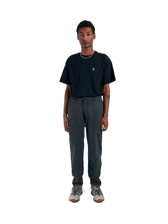 Men's Jeans Pants with Regular Tapered Fit Forest Green
