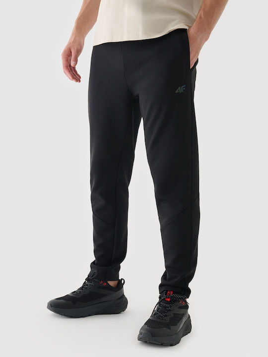 4F Jogginghose mit Gummizug Schwarz