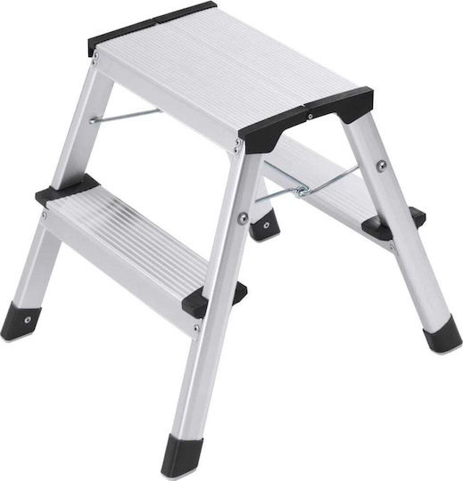Hailo Ladder Aluminum with 2 Steps
