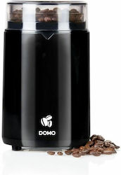 Domo Ηλεκτρικός Μύλος Καφέ 150W με Χωρητικότητα 70gr Μαύρος