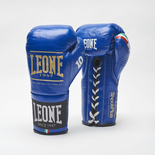 Leone 1947 Γάντια Πυγμαχίας για Αγώνα Μπλε