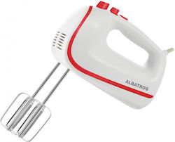 Albatros Mixer Handmixer 450W Weiß