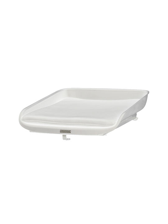 Saltea de schimbat Evolux Childhome pentru pătuț 83x60 cm alb