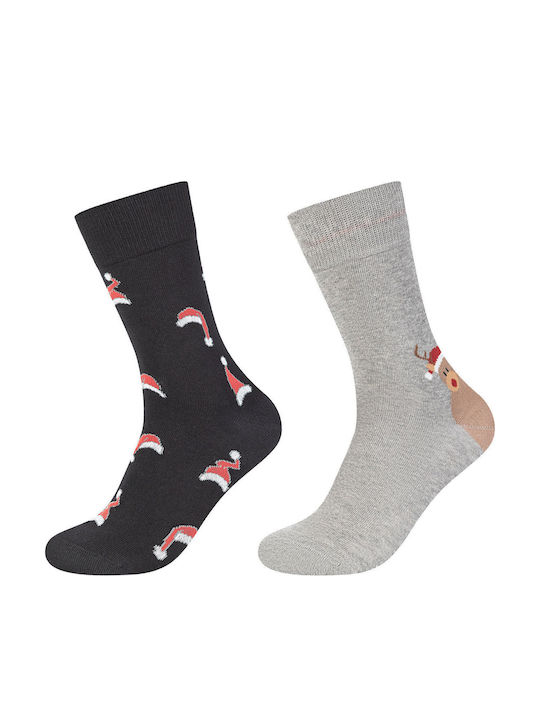 s.Oliver Christmas Christmas Socks Black/Grey 2Pack