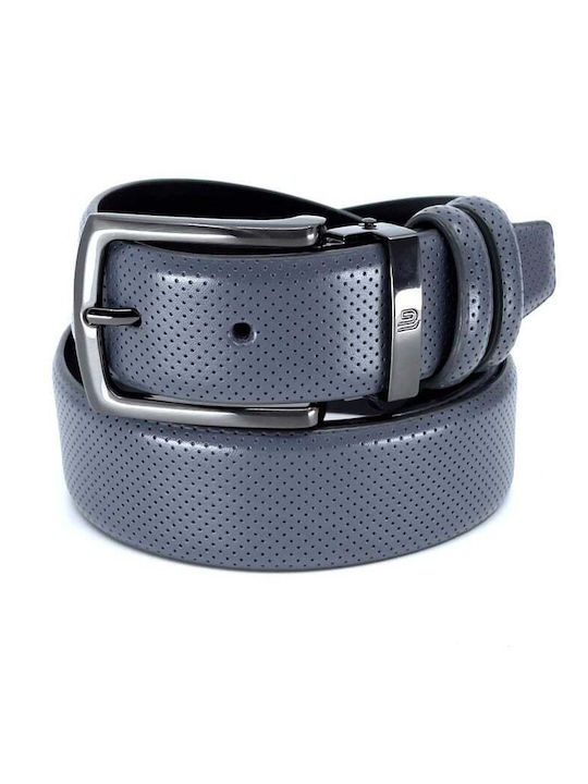 Legend Accessories Men's Belt Leather Gray