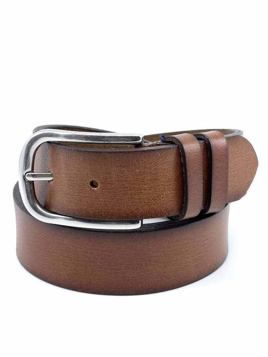 Legend Accessories Ανδρική Ζώνη Δερμάτινη Ταμπά