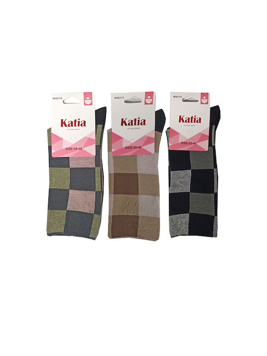 Katia Damen Socken Mehrfarbig 1Pack