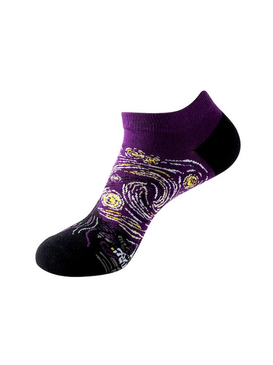 YTLI Socks Purple