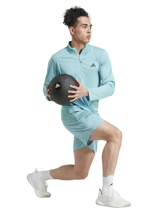 Train-essentials Logo Sportliche Herrenshorts Blau