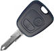 Replacement Key Cover 2 Buttons 16 Blades Peugeot Dga 1 Pc Dg-pg23a/dga