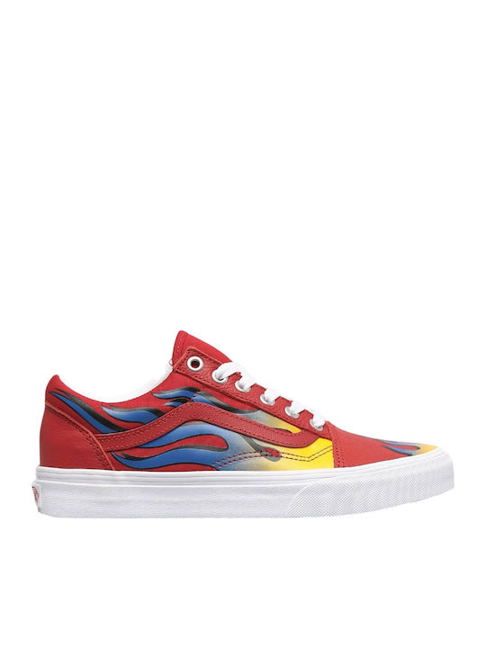 Vans Old Skool Ανδρικά Sneakers Racer Red-true ...