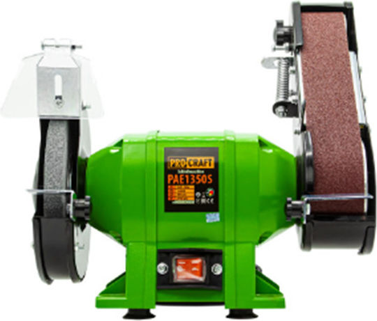 Procraft Pae1350s Kombinationsschleifer 250W 150mm Scheibe 686x50mm Band