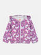 Kids Cardigan Cotton with Hood Multicolored