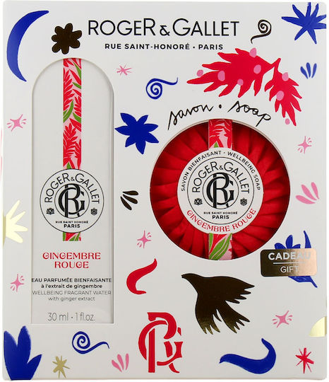 Roger & Gallet Gingembre Rouge Damen Set mit Eau de Parfum 2Stück