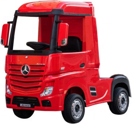 Mercedes Benz Actros Lastwagen Einsitzer mit Fernbedienung Lizensiert 12 Volt Rote