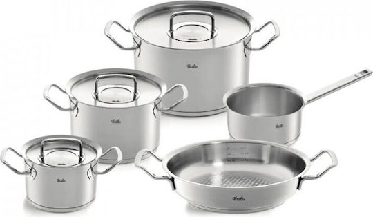 Fissler Profi Set De Oale Din Oțel Inoxidabil Argintiu 5 Piese