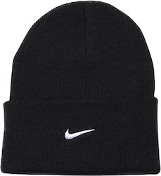 Nike Swoosh Beanie Beanie Knitted in Black color